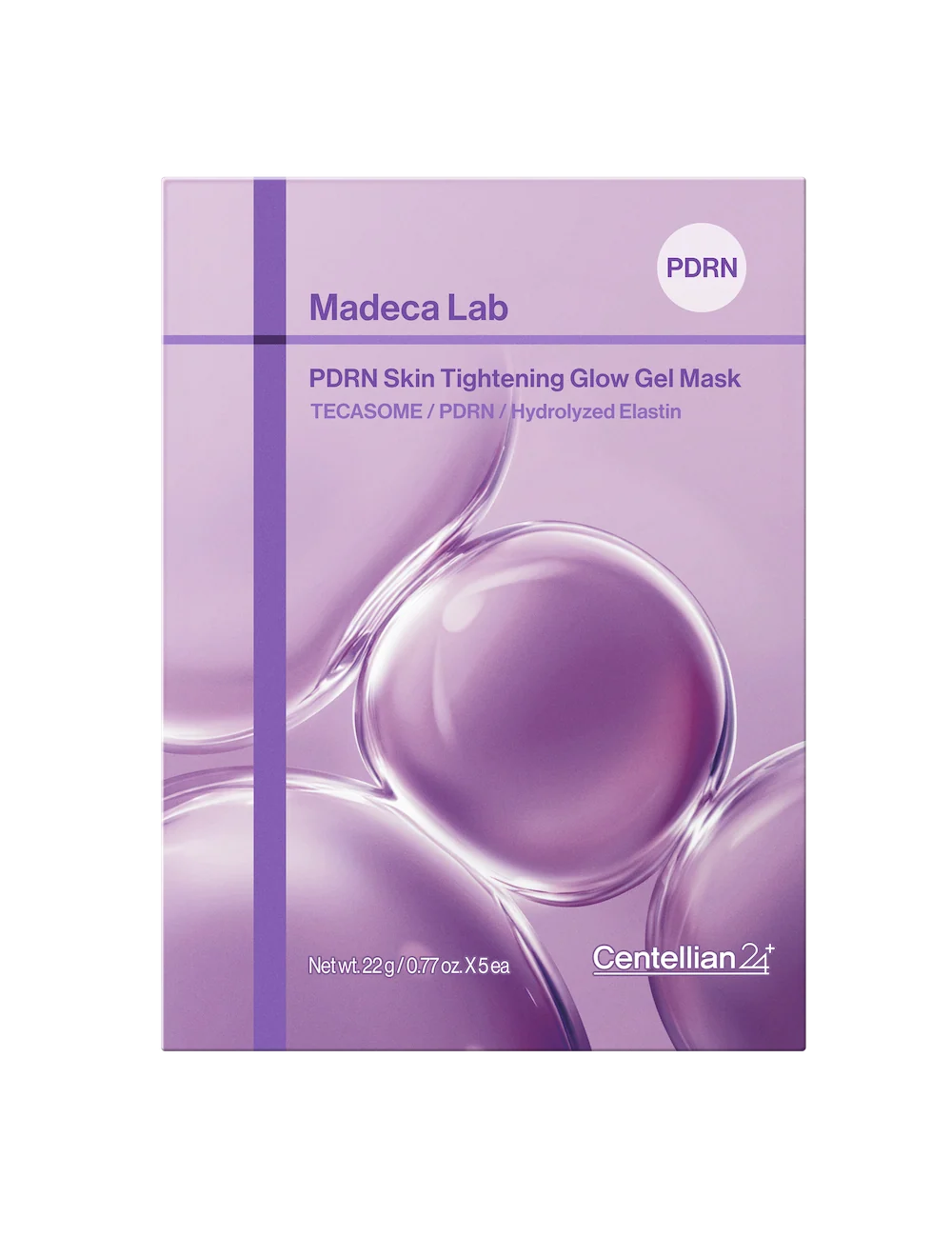 Madeca Lab PDRN Skin Tightening Glow Gel Mask 5ea