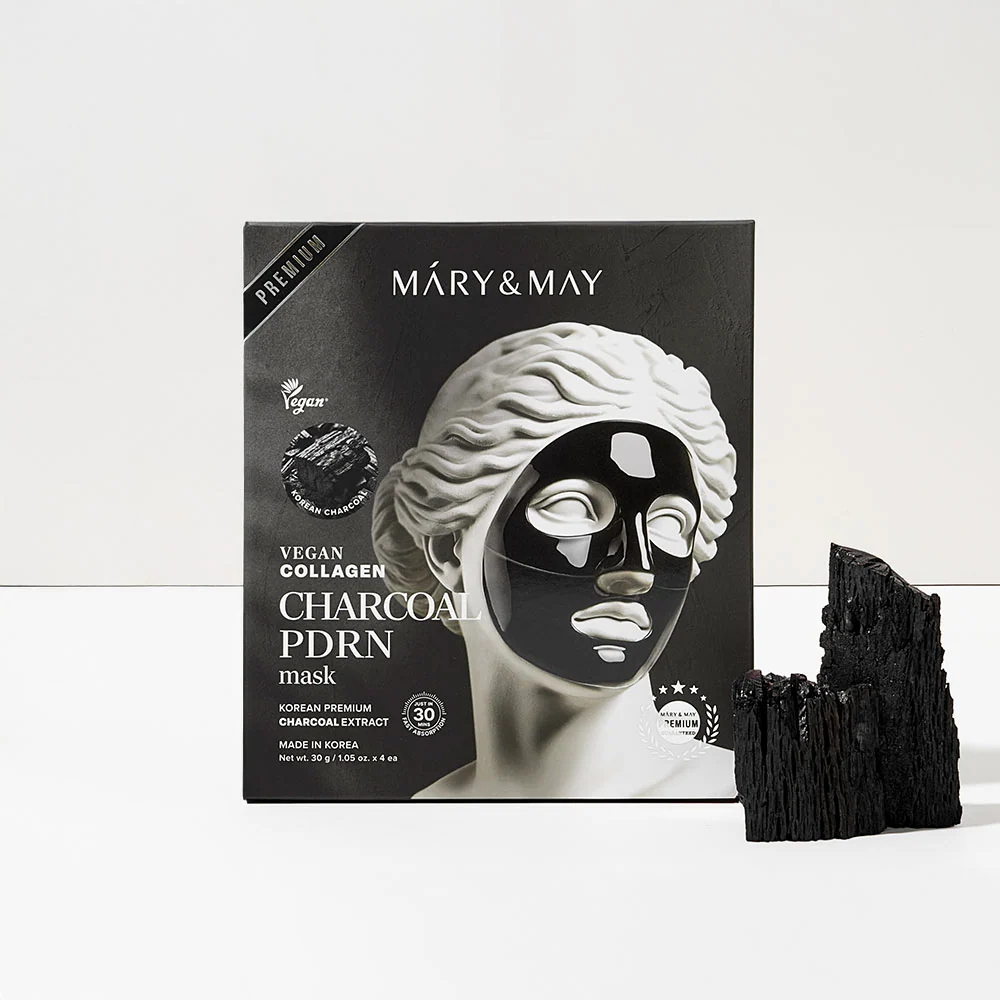 Mary&May Vegan Collagen Charcoal PDRN Mask