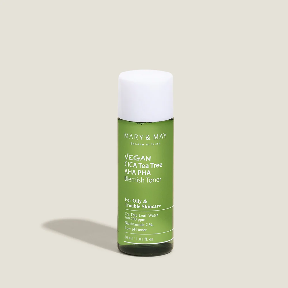 Mary&May Vegan CICA Tea Tree AHA PHA Blemish Toner [Miniature]