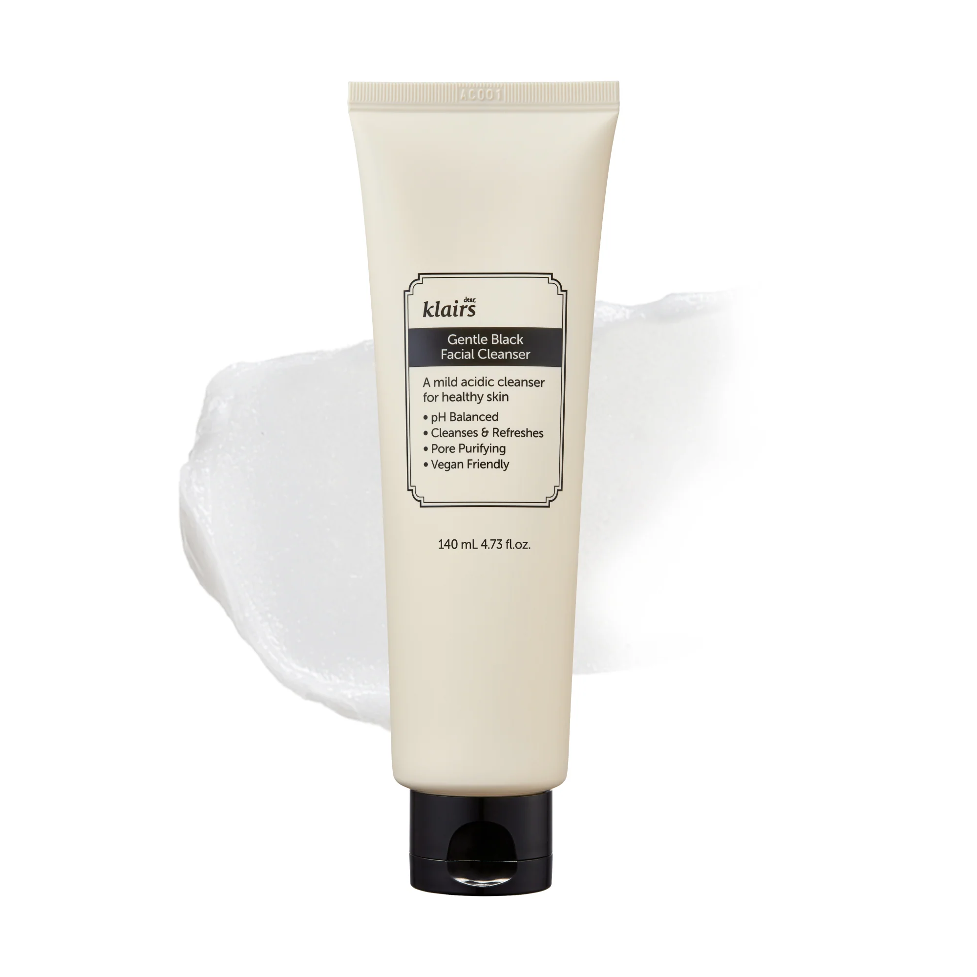Gentle Black Facial Cleanser