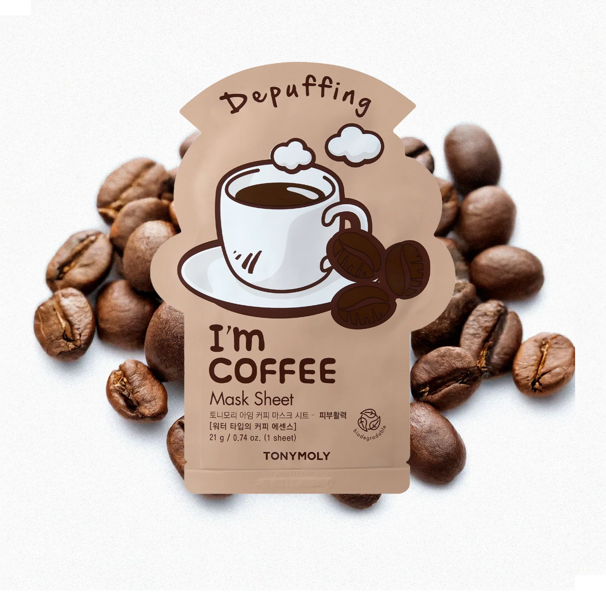 I Am Coffee Sheet Mask